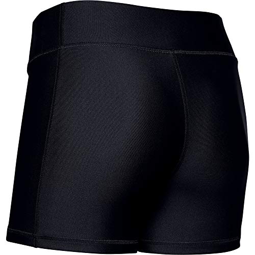 Under Armour Women's Team Shorty 4 , Black (001)/White , XX-Large - Image 4