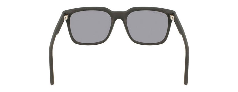 لاكوست نظارات شمسية مربعة من لاكوست L967S TS 55 للرجال - إطار أسود مطفي وعدسات رمادية - Image 4