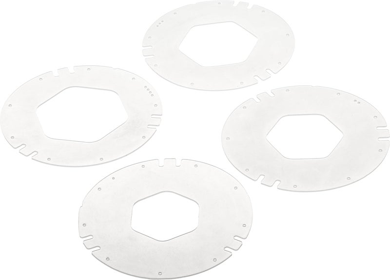 San Jamar Ez Fit Surface Mount Cup Dispenser Fits 6 - 24 Oz Cups with Interchangeable Gaskets for Restaurants, Dining Halls, and Fast Food, Plastic, 18 Inches, Black - Image 3