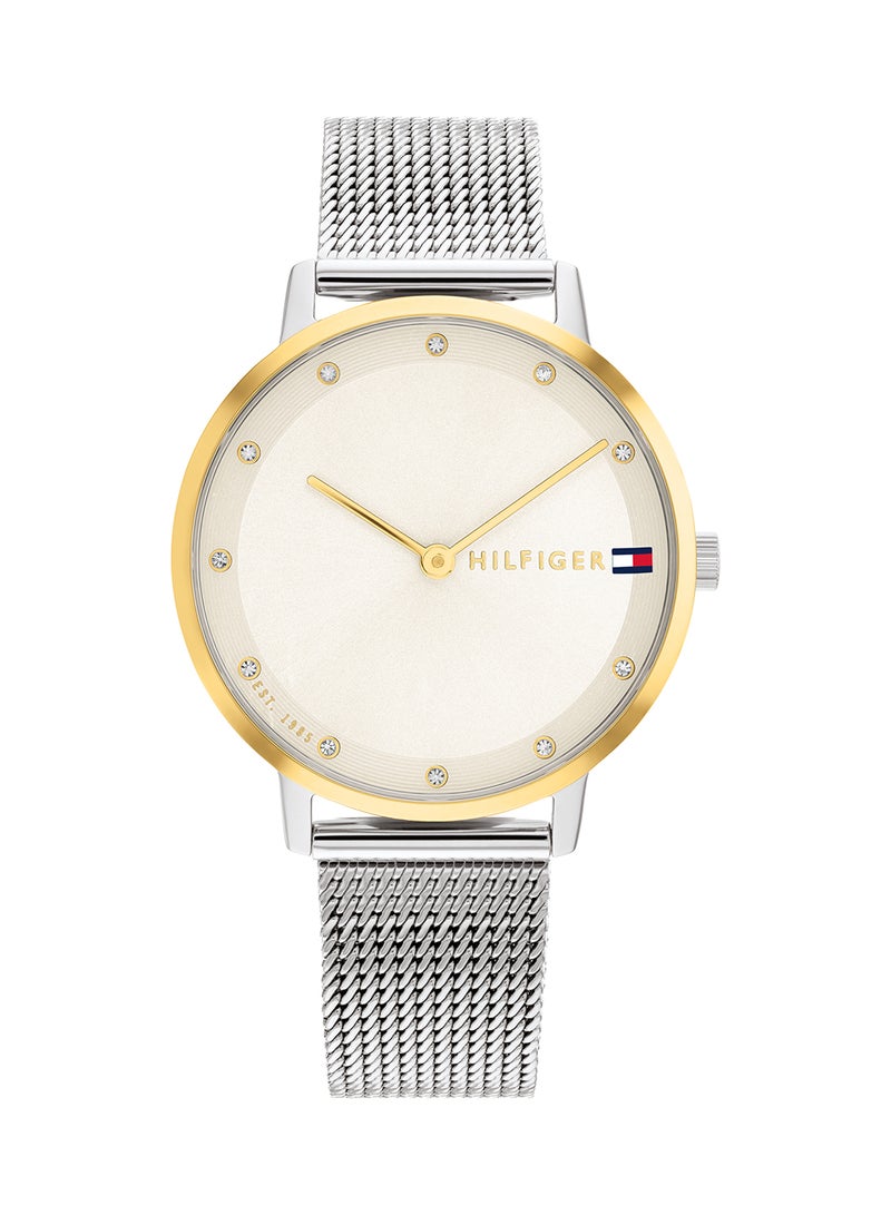 TOMMY HILFIGER Women's Analog Round Shape Stainless Steel Wrist Watch 1782667 - 35 Mm - Image 2