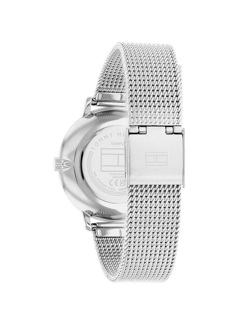 TOMMY HILFIGER Women's Analog Round Shape Stainless Steel Wrist Watch 1782667 - 35 Mm - Image 3