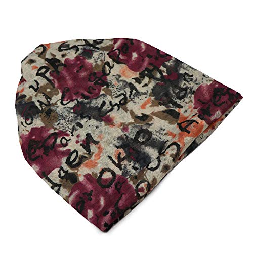 iSWEVEN Cotton Slouchy Beanie and Skull Cap for Summer, Winter, Autumn & Spring Season, Can be Used as a Helmet Cap Too - Free Size (7047A, Multicolor) - Image 4