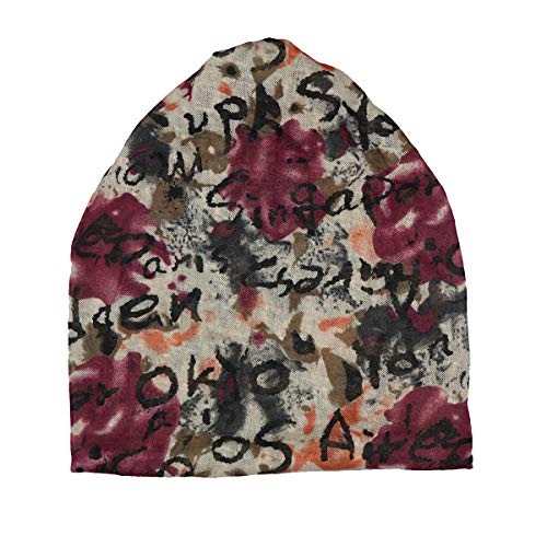 iSWEVEN Cotton Slouchy Beanie and Skull Cap for Summer, Winter, Autumn & Spring Season, Can be Used as a Helmet Cap Too - Free Size (7047A, Multicolor) - Image 3