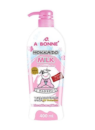 A BONNE Hokkaido Milk Whitening Lotion x3 Glutathione Enriched UV Protected and 400ml of Smooth Skin Perfection - pzsku/Z8D189C5873CBA3025E50Z/45/_/1693477989/eb88f37d-8e2e-439e-a372-7c4f1d91220d