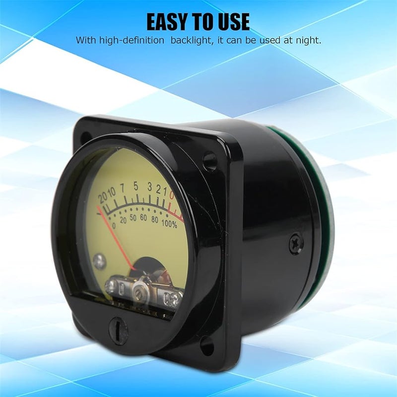 TS 45 Y DC500UA مقياس VU 45 مم مع إضاءة خلفية ساطعة لمكبرات الصوت 5 واط 60 واط مؤشر مستوى الصوت - Image 3