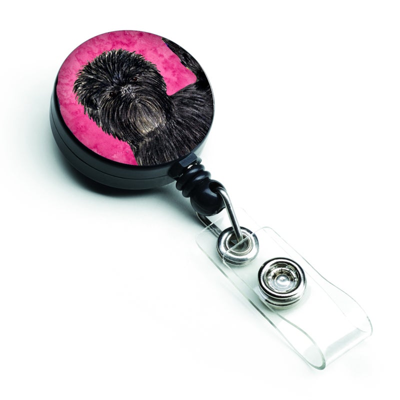 ""Caroline's Treasures Doberman Retractable Badge Reel or ID Holder with Clip  Multicolor (SS4787-PK-BR)""