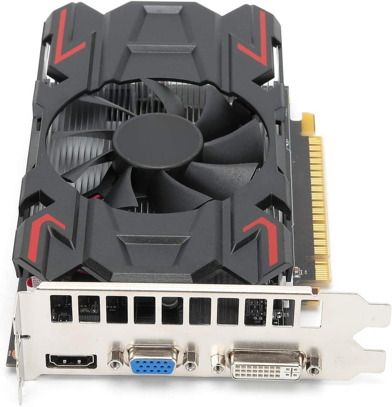 كلاراكو بطاقة رسومات DDR5 سعة 4 جيجابايت، ملحقات شبكة الكمبيوتر المكتبي، بطاقة رسومات ألعاب PCIE 2.0، 128 بت HD6770 650 ميجاهرتز، وحدة معالجة رسومات لأجهزة الكمبيوتر المخصصة للألعاب - Image 2