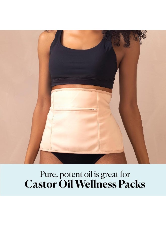 Sky Organics USDA Organic Cold Pressed (473ml) 100% Pure Hexane-Free Castor Oil – Moisturizing & Healing For Dry Skin Hair Growth – For Skin Hair Care Eyelashes – Caster Oil by Sky Organics - Image 5