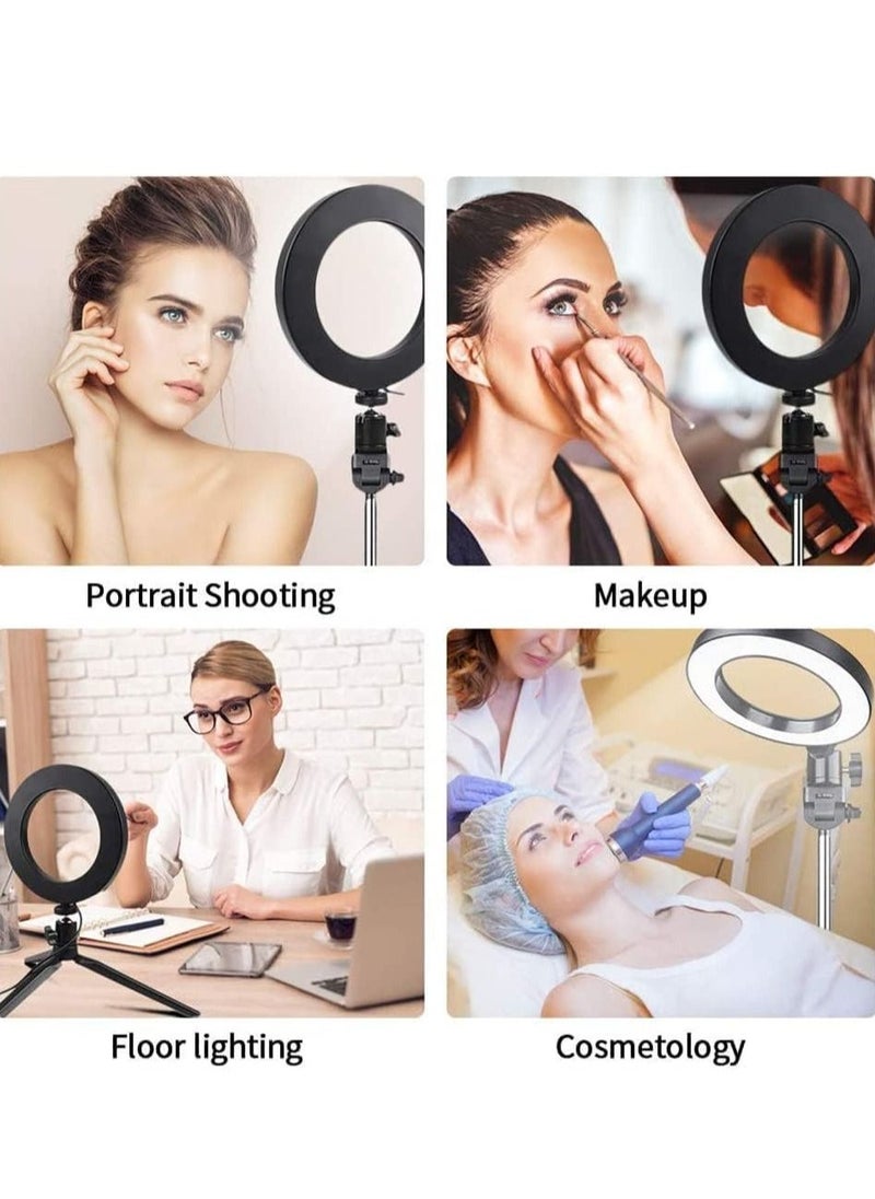 Cool Baby Style - LED Selfie Camera Light With Telescopic Tripod Selfie Ring Light with Tripod Stand, USB Selfie Ring Light for Live Stream - Image 1
