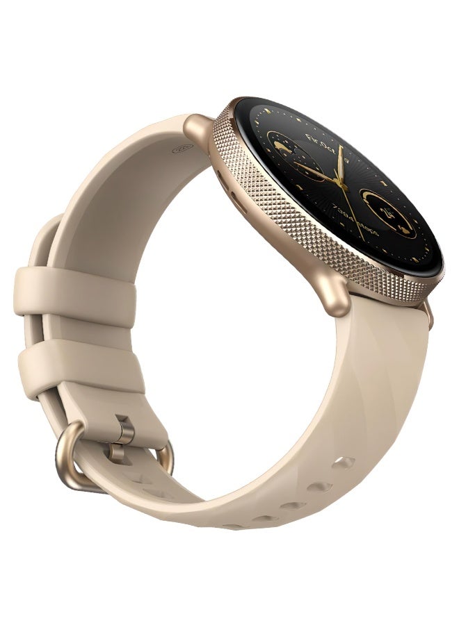 Zeblaze Unisex Smartwatch with Bluetooth Calling, Heart Rate and Sleep Monitoring, Fitness Activity Tracker, Step Counter & Smart Notification Bracelet, Gold - Image 2