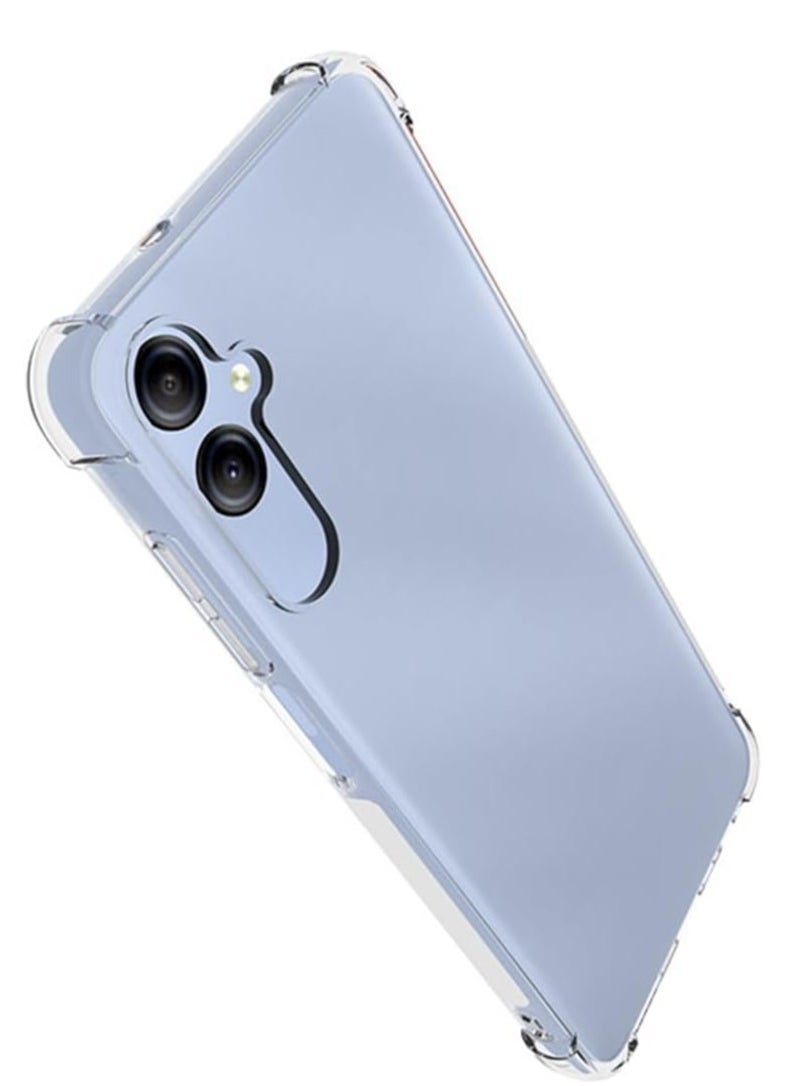 Raxoom [1+2 Protection Bundle] Clear TPU Case for Samsung Galaxy A35 5G – Includes 2 Screen Protectors, Shockproof Reinforced Corners - Image 4