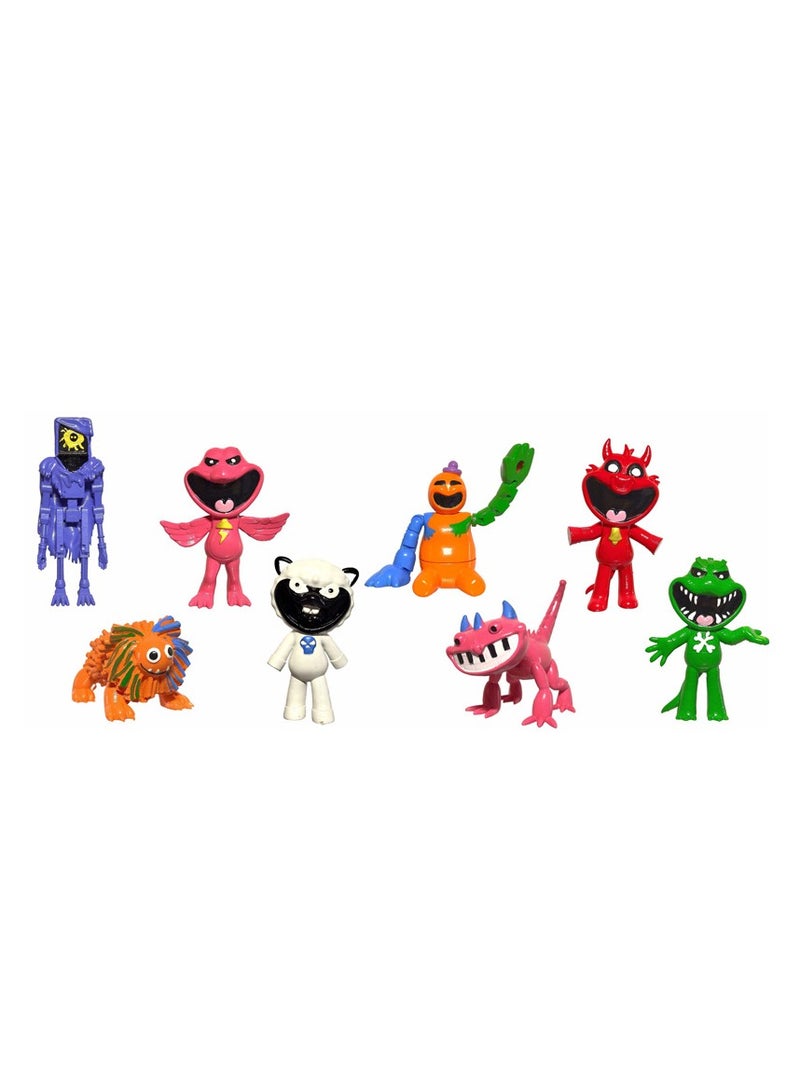 Y&D 8 Piece  Nightmare critters  Action Figure Toys For Fans  Series Figures Model Birthday Cake Toppers - Image 2