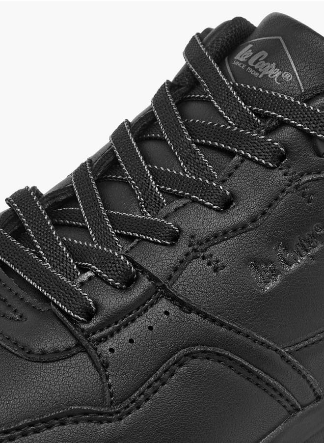 Lee Cooper Men's Perforated Lace-Up Sneakers  - Image 4