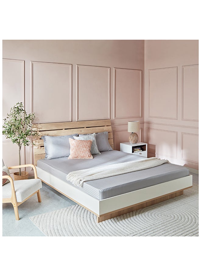 Home Box Hamilton Super King Flat Sheet 270x260 cm  - Image 5