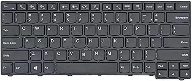 Wefly لوحة مفاتيح لابتوب متوافقة مع لينوفو ثينك باد T460 T440 T440p T440s T431s T450 T450s L440 L450 L460 L470، 04Y0824، 0C02215، 04Y0862، 0C02253، 04Y2763، 0C45328 (بدون مؤشر) - Image 1