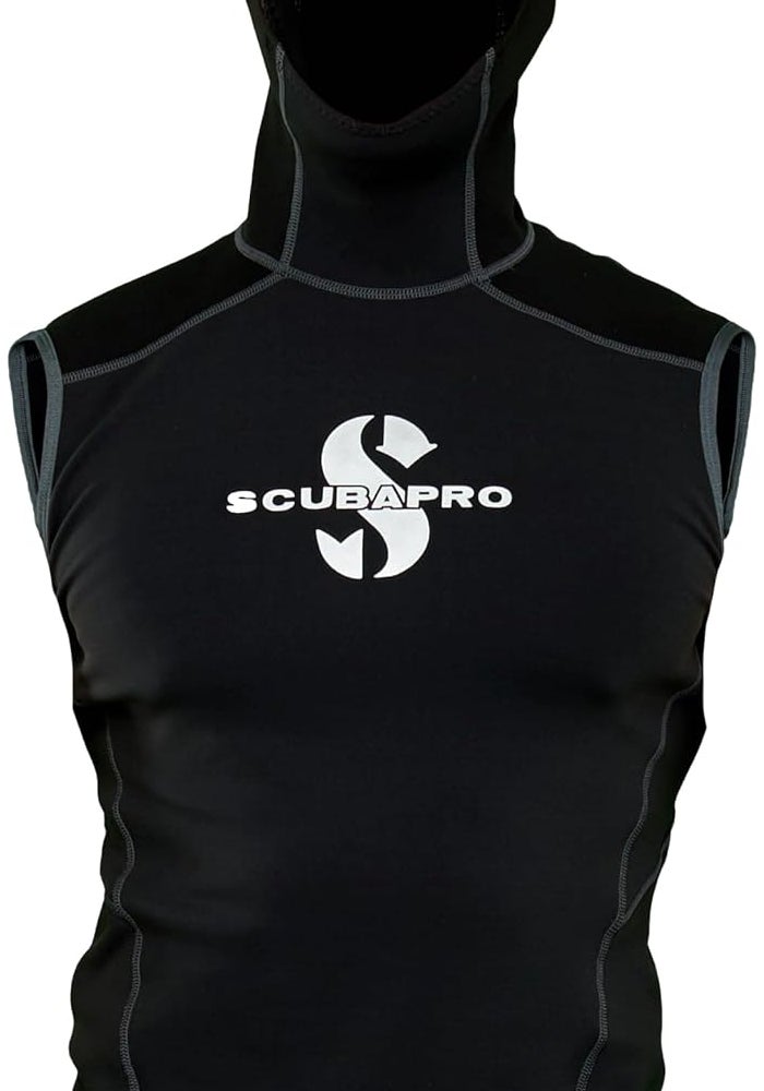 Scubapro Men's Hybrid Hooded Vest - 1mm Neoprene Diving Vest - Image 1