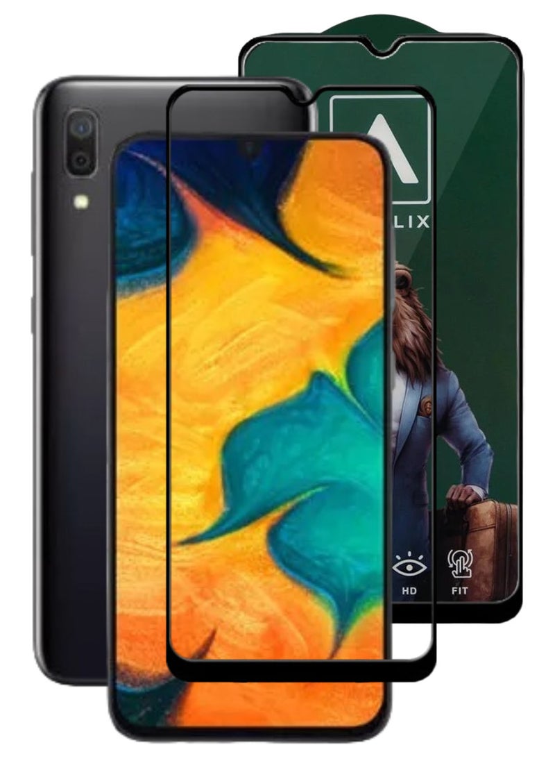 ACLIX Antistatic ESD Dustproof Premium Quality High Definition Tempered Glass Screen Protector Designed For Samsung Galaxy A30 - Image 1