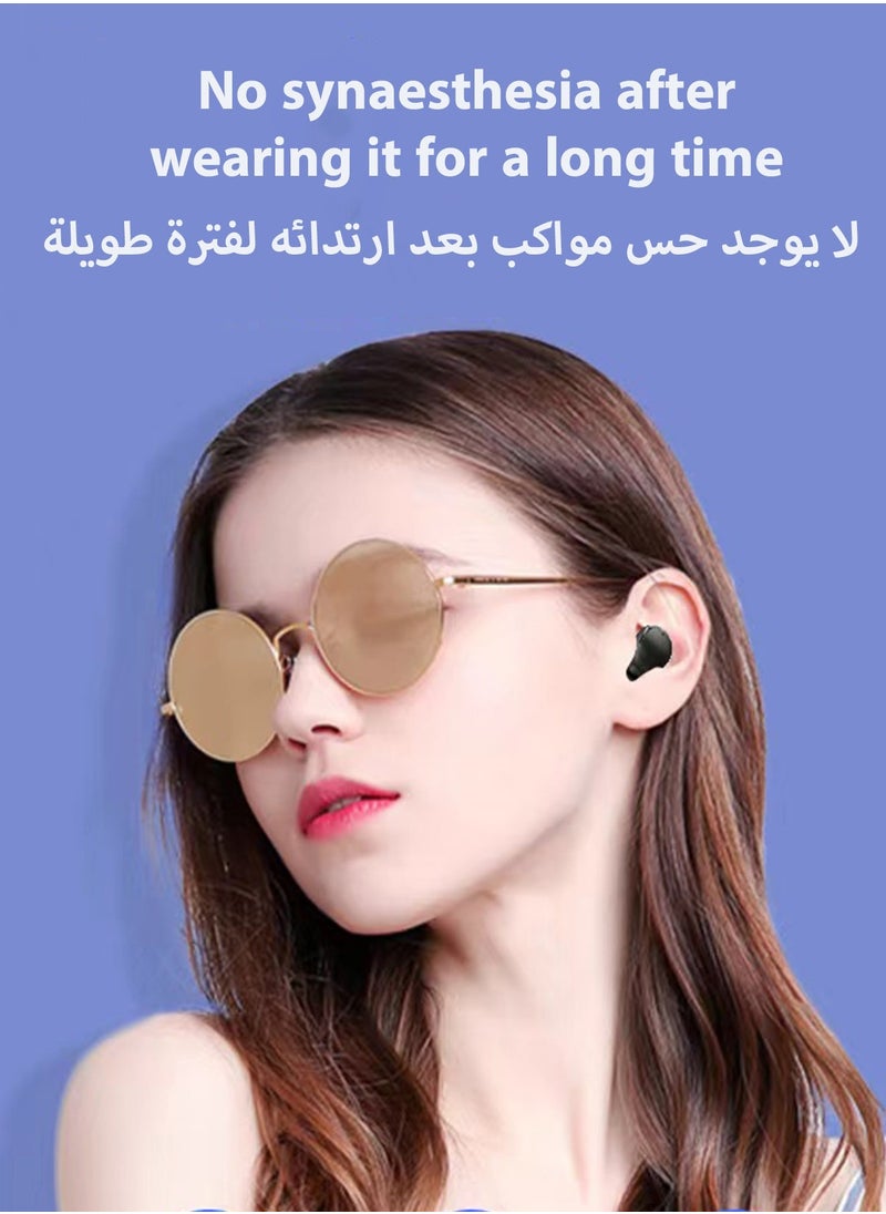 XnYao - XY-30 True Wireless Earbuds,Wireless Earbuds Bluetooth TWS Headphones Earphone, IPX4 Waterproof Earphones Built-in ENC Noise Cancellation Mic for iPhone, Android, Pad, Sports, Workout - Image 1