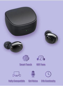 XnYao XY-30 True Wireless Earbuds,Wireless Earbuds Bluetooth TWS Headphones Earphone, IPX4 Waterproof Earphones Built-in ENC Noise Cancellation Mic for iPhone, Android, Pad, Sports, Workout  - Image 5