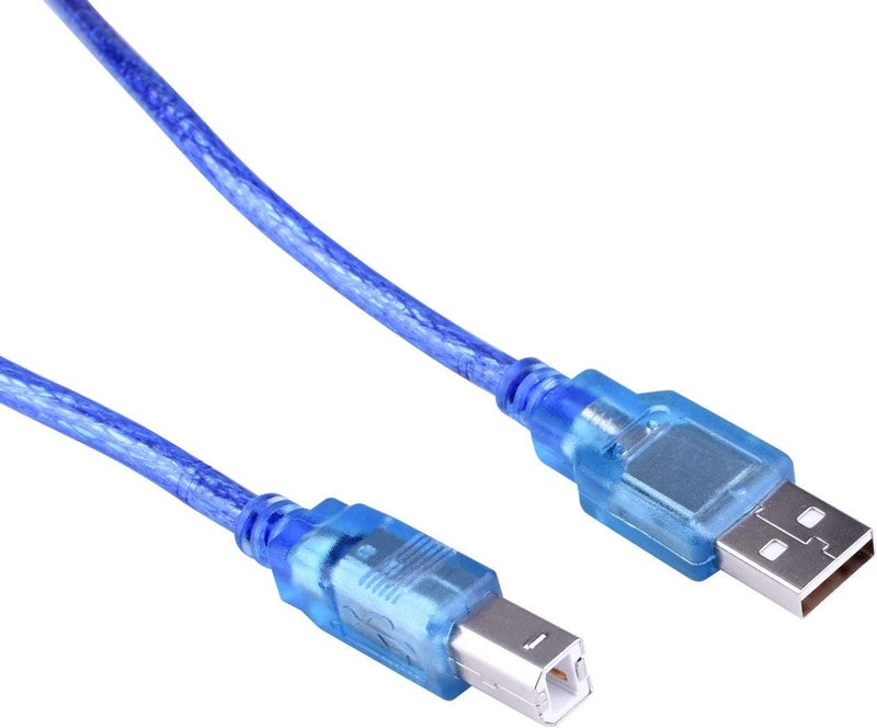 Kuman UNO R3 Board ATmega328P with USB Cable for Arduino - Compatible With Arduino UNO R3 Mega 2560 Nano Robot for Arduino IDE AVR MCU Learner K53, Blue - Image 4