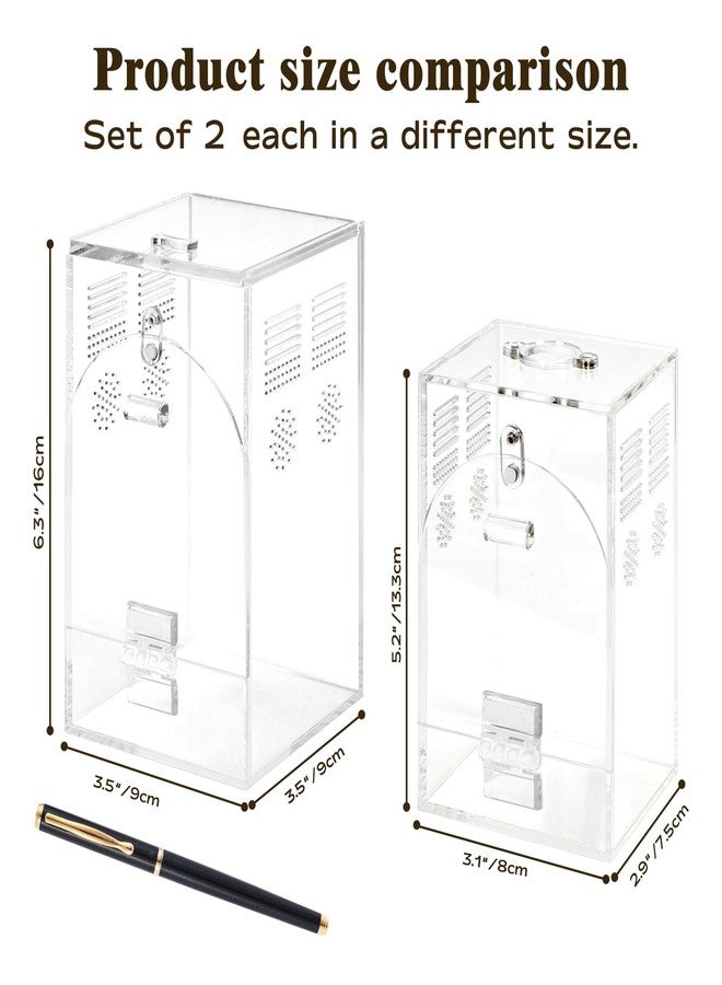 YINGXUN Set of 2 Jumping Spider Enclosure - Image 2