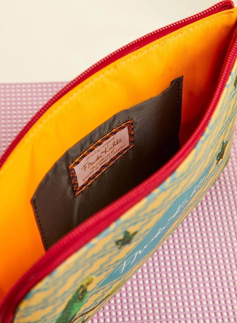 House Of Disaster Frida Kahlo 'Parrot' Storage Bag