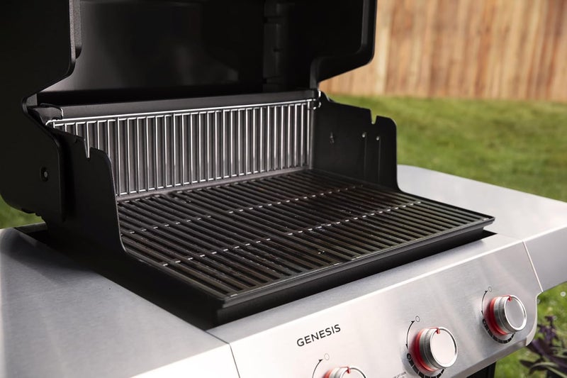 Weber Genesis E-315 Premium Gas Grill – High-Performance 3-Burner BBQ Grill for Outdoor Cooking, Garden & Patio | Stainless Steel Burners | Even Heat Distribution | Durable Design & Easy Ignition System - Image 4