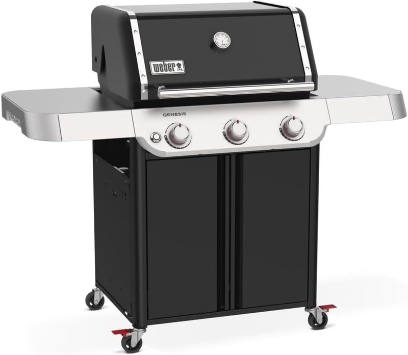 Weber Genesis E-315 Premium Gas Grill – High-Performance 3-Burner BBQ Grill for Outdoor Cooking, Garden & Patio | Stainless Steel Burners | Even Heat Distribution | Durable Design & Easy Ignition System - Image 3
