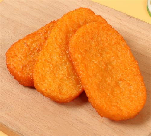 Skyseen Skyseen 3PCS Artificial Hash Browns Fake Simulation Realistic Potato Pancakes for Decoration Display Props  - Image 1