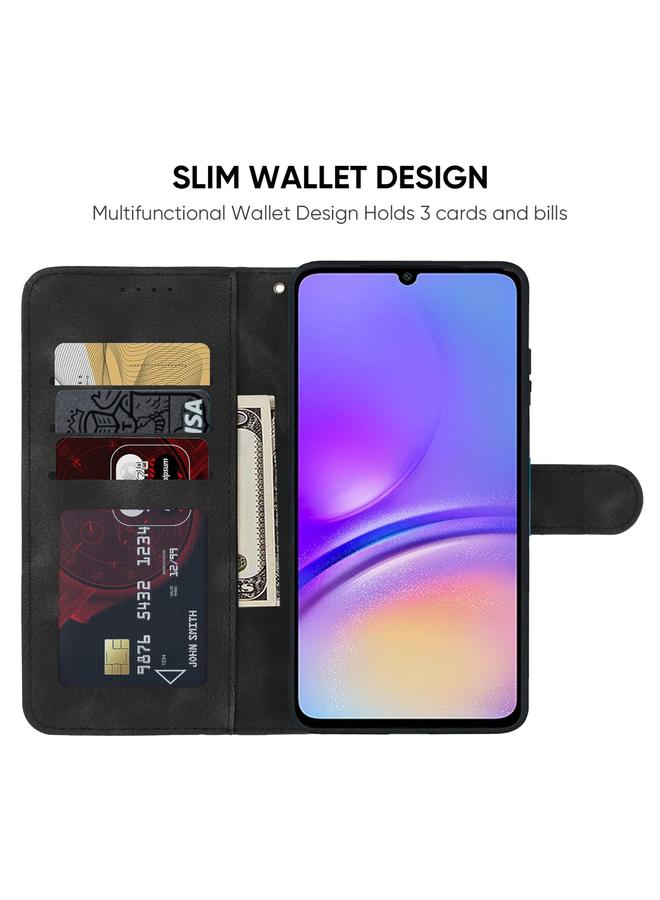 S-TOP Case For Samsung Galaxy A05 Skin Feel Geometric Lines Leather Phone Case - Image 3