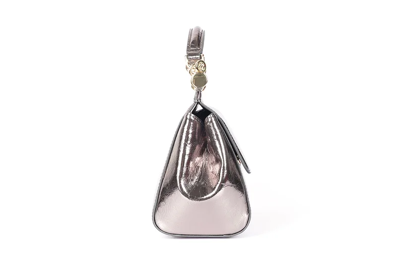 كابلي Small satchel style polished Handbag