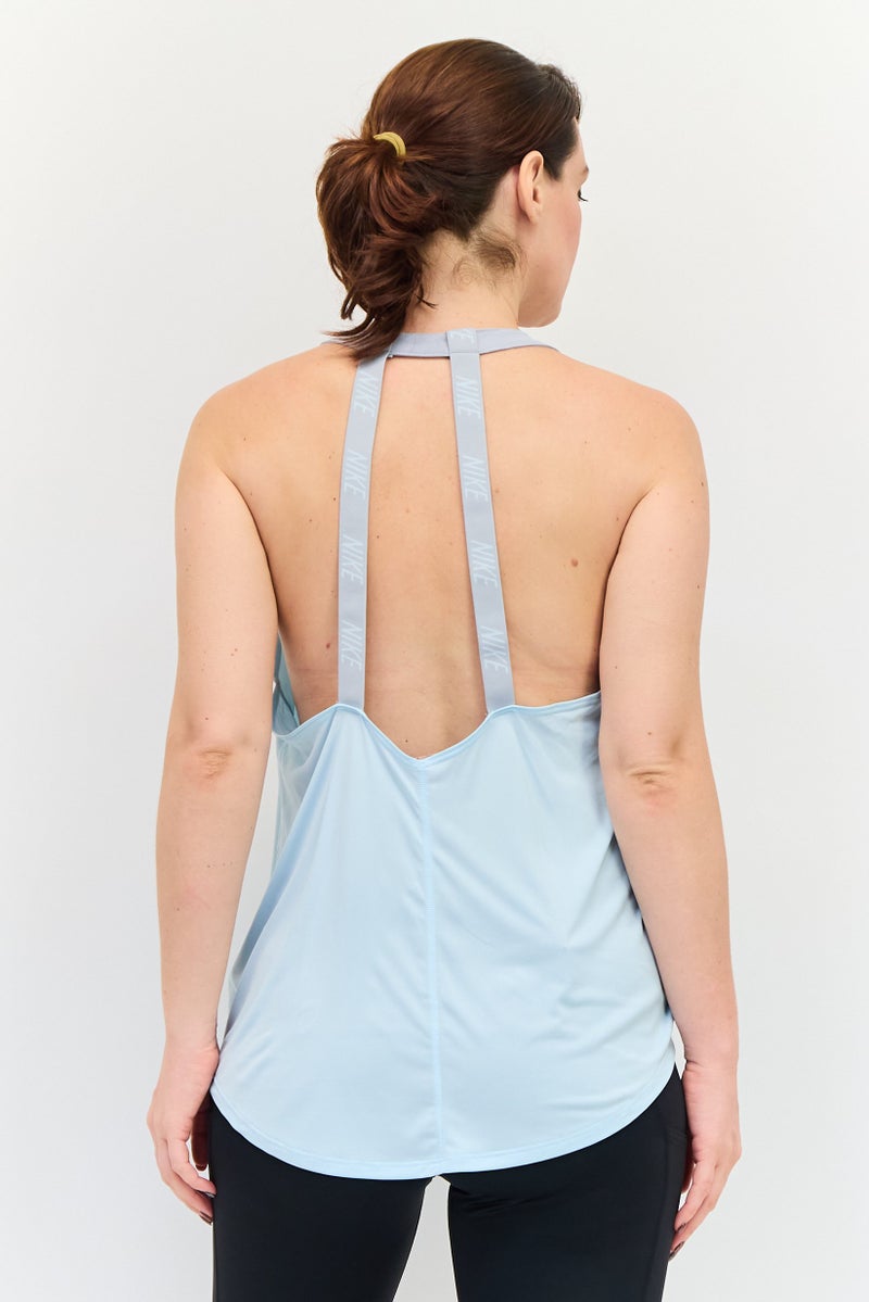 Nike Women Sportswear Fit Running Tank Top, Light  Blue - Image 3