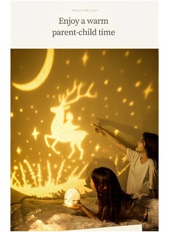 REOCLE Star Projector Galaxy Night Light Aurora Projector with Remote Control & USB Charging And Multicolour Adjustment LED Star Projector  - Image 3