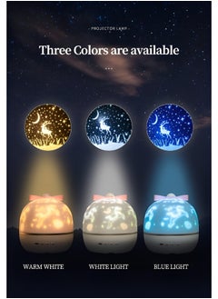 REOCLE Star Projector Galaxy Night Light Aurora Projector with Remote Control & USB Charging And Multicolour Adjustment LED Star Projector  - Image 5