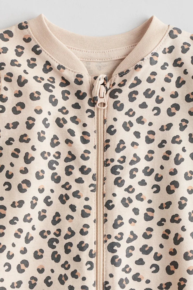 H&M Patterned sleepsuit