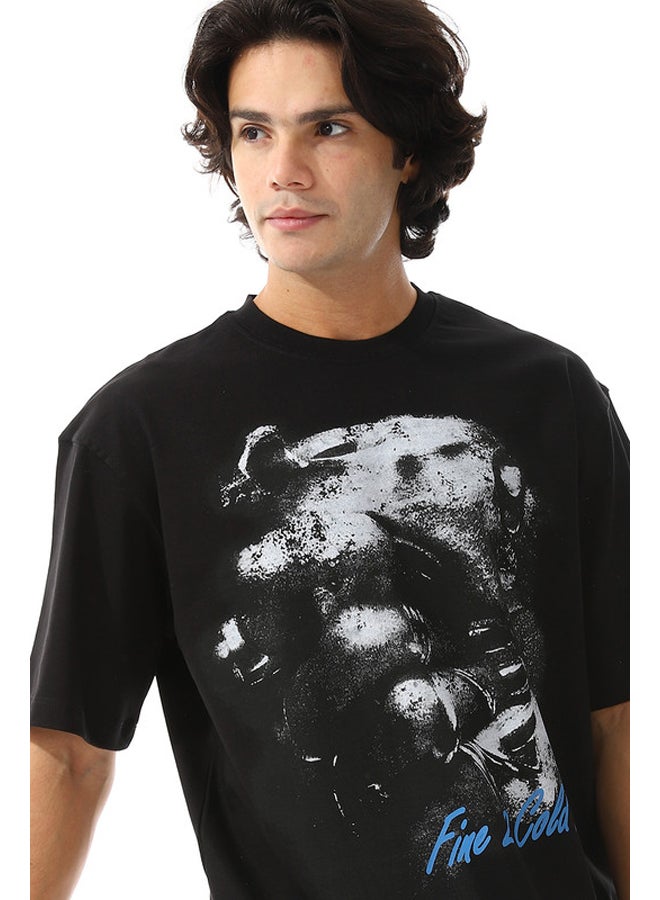 WHITE RABBIT Printed Short Sleeves T-shirt - Image 4