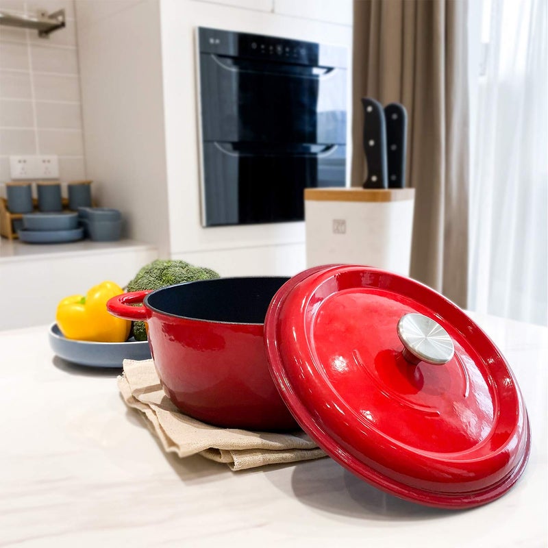 HUASAI HUASAI Stainless Steel Replacement Handle compatible with Le Creuset,Aldi,Lodge, and other Enameled Cast-Iron Dutch Oven  - Image 5