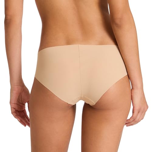 commando - Classic Solid Bikini | Soft, Breathable Fabric | No Show Style | Comfortable Raw-Cut Edges | Machine Washable Beige - Image 2