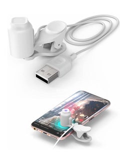 Y&D Auto-clicker Device for Mobile Phone and Tablet Computer Screen, Simulated Finger Clicking USB Simulator Gaming, Shopping, Giving a Like in Tiktok, Lightning Deal, Live Broadcasts2 Packs - White  - Image 1