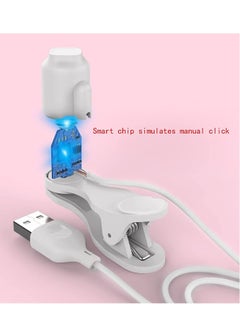 Y&D Auto-clicker Device for Mobile Phone and Tablet Computer Screen, Simulated Finger Clicking USB Simulator Gaming, Shopping, Giving a Like in Tiktok, Lightning Deal, Live Broadcasts2 Packs - White  - Image 2