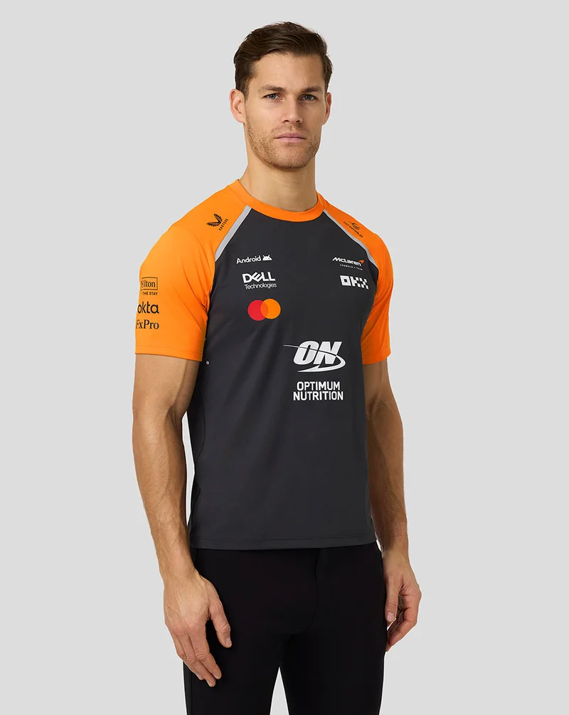 CASTORE Mens McLaren Formula 1 Team Set Up T-shirt