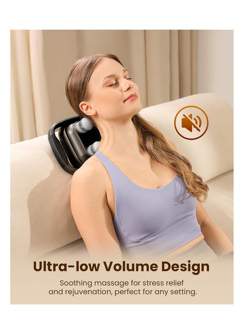 Blueidea - Blue idea 4-Head Massage Gun, Massage Gun Deep Tissue with 4 Massage Intensity, Replaceable Massage Heads and Plate, Electric Massager Tool for Back, Shoulder, Neck, FSA and HSA Eligible - Image 1