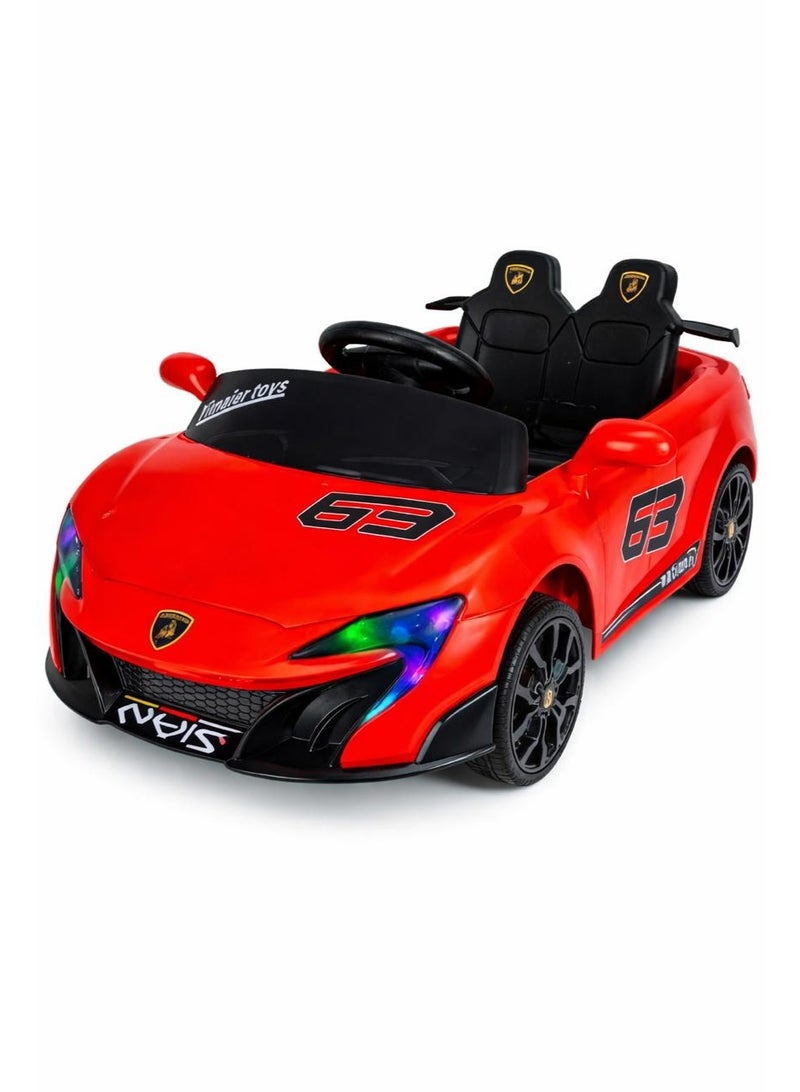 ضحكة  سيارة ركوب كهربائية للأطفال 6V بمحرك 380، تصميم رياضي - Image 4