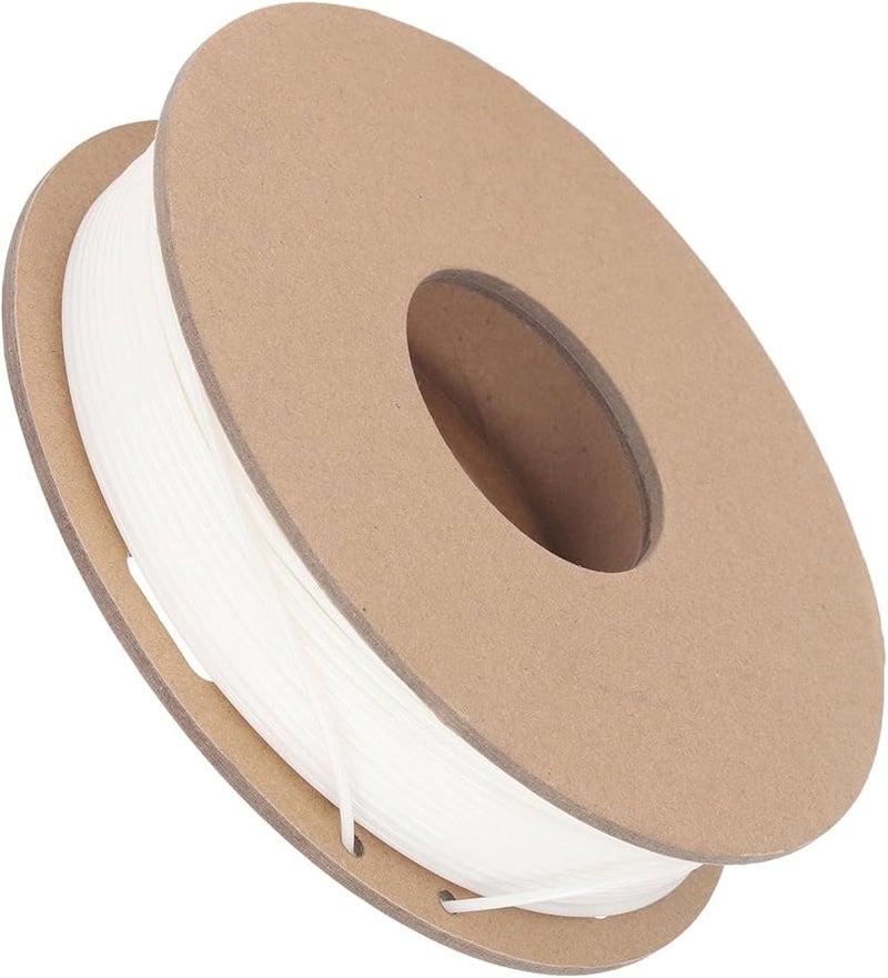 1 خيط طابعة ثلاثية الأبعاد من TPU الأبيض مقاس 75 مم، صلابة 95A، مرونة عالية، طباعة سلسة - Image 3