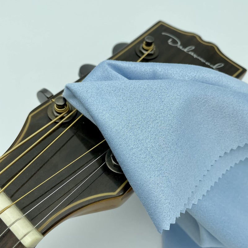 AAwipes Violin Clean Cloths Microfiber (6-Pack 12"x12" Cloths Blue) Plush Polishing Cloths for Musical Instruments Premium Cleaning Cloths for Guitar Piano Clarinet Trumpet Sax Universal (HCIS-1212-B) - Image 4