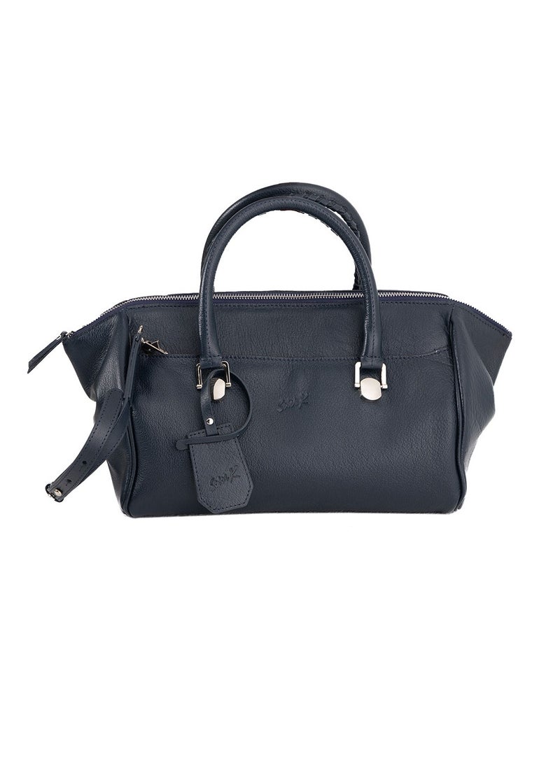 حقيبة يد نسائية فاخرة من الجلد الأصلي