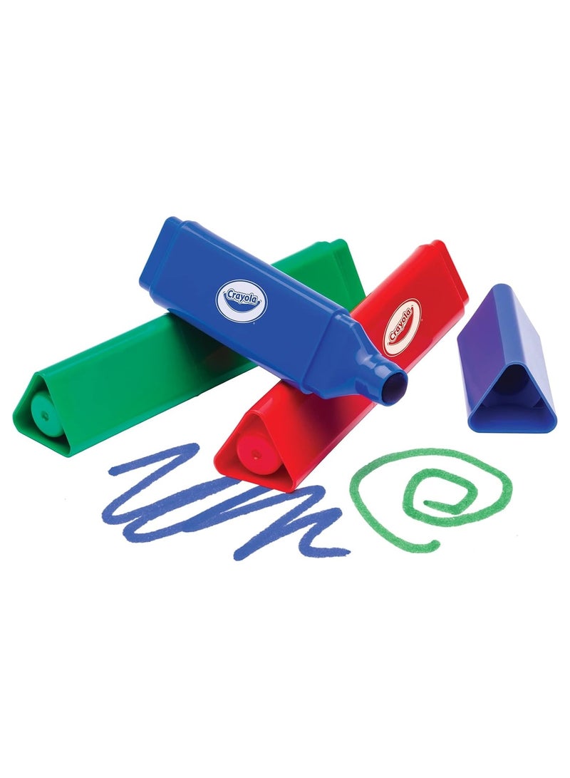 كرايولا أقلام كرايولا ثلاثية القوائم من كرايولا، ٦ قطع. - Image 4