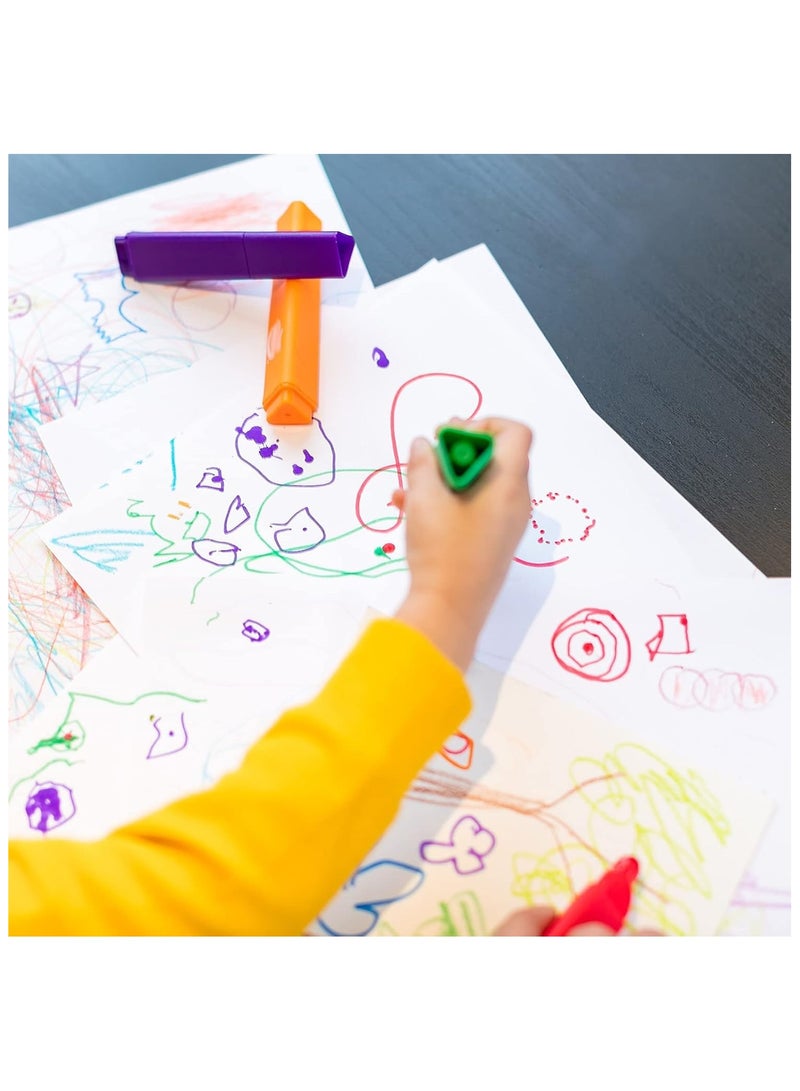 كرايولا أقلام كرايولا ثلاثية القوائم من كرايولا، ٦ قطع. - Image 5