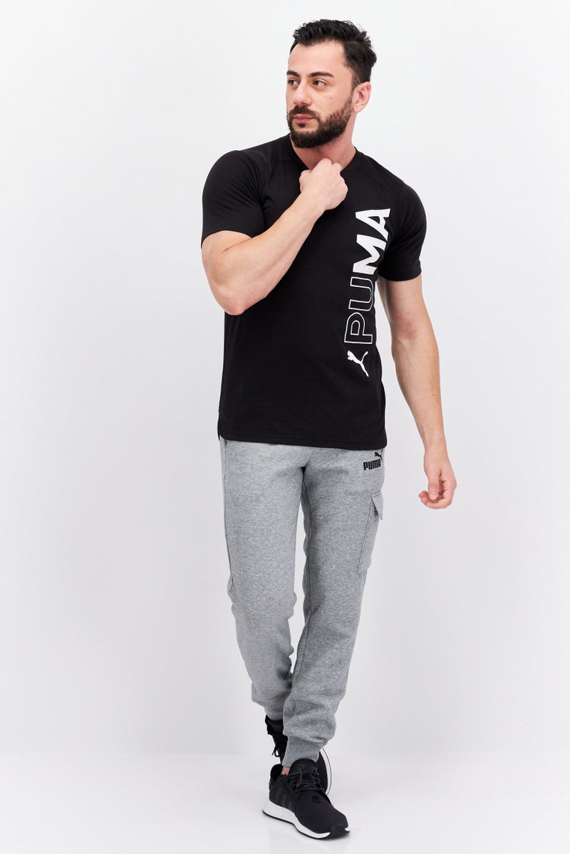 PUMA Men Sportswear Fit Training T-Shirt, Black - Image 4