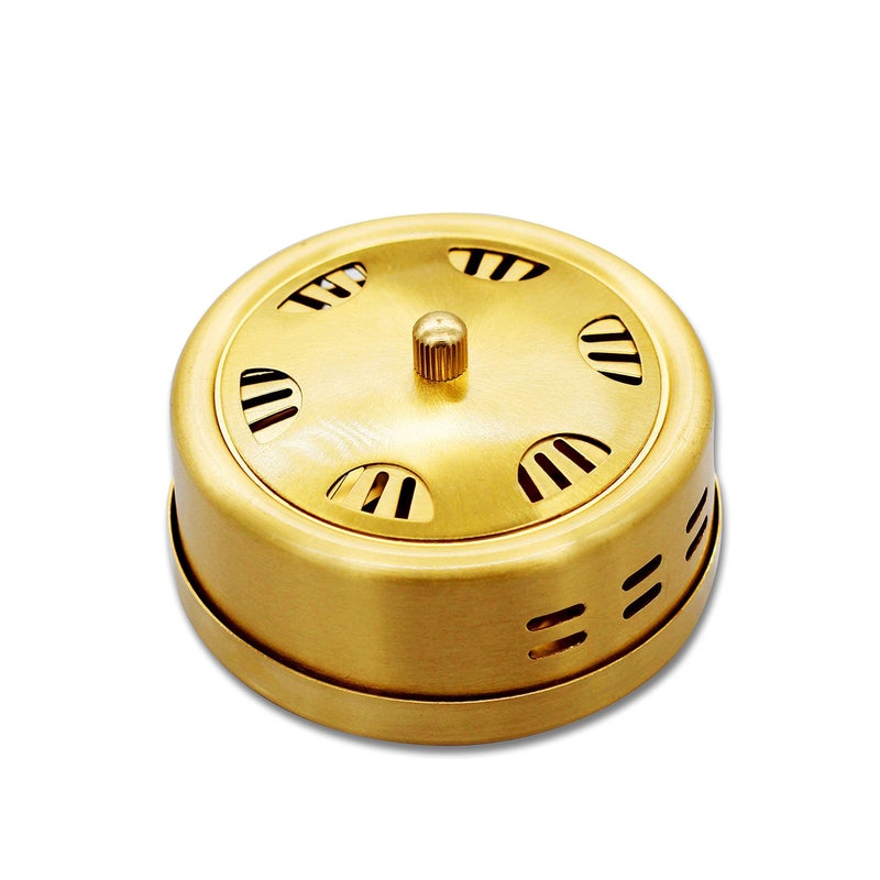 Uloveido 10-Years Purity 60:1 Ratio 54 Rolls Sticks Pure Moxibustion + 1 Copper Portable Smokeless Mugwort Moxibustion Moxa Box Round Shape Burner+1 Acupoint Mapè‰¾ç¸æŸ± è‰¾æŸ±å¸¦é“œç›’ç©´ä½å›¾ - Image 3